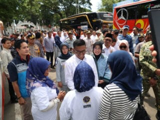 Program Mudik Gratis Banten 2026 Resmi Dilepas Andra Soni, Warga: Sangat Membantu