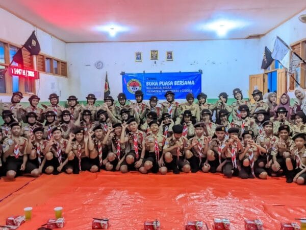 33 Tahun Kebersamaan, Pramuka SMPN 1 Cisoka Adakan Buka Puasa Bersama Alumni dan Anggota Aktif