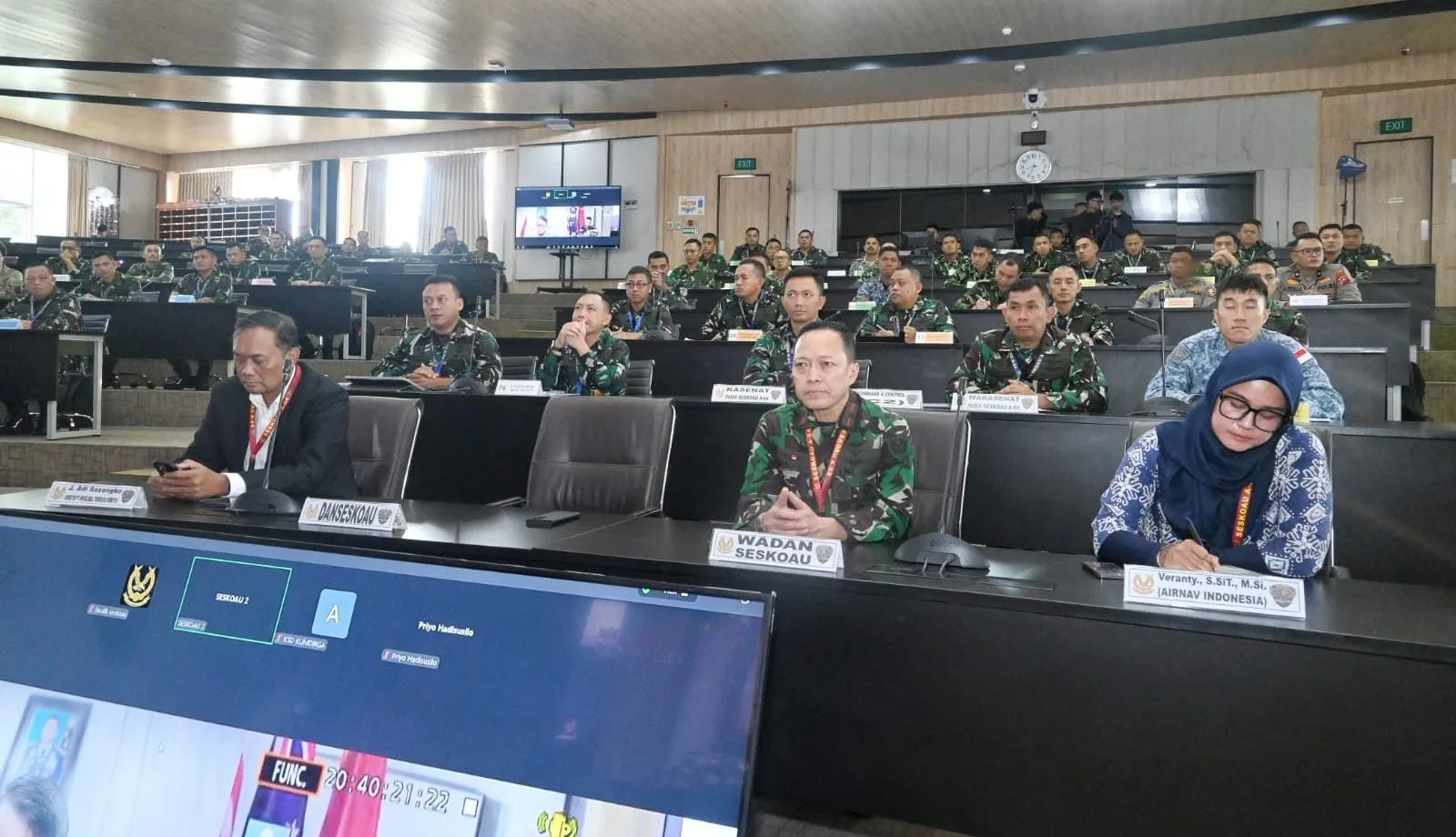 Lokakarya Pasis Seskoau A-64 bahas transformasi TNI AU menuju Multi-Domain Operations hadapi perang modern 2026.