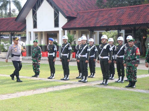 Amankan Mudik Lebaran 2026, Polresta Tangerang Gelar Apel Siaga Operasi Ketupat Maung