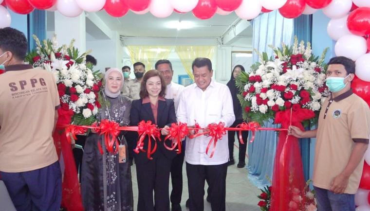 Bupati Tangerang Maesyal Rasyid meresmikan SPPG Bencongan 3 di Kelapa Dua untuk memperkuat program pemenuhan gizi pelajar.