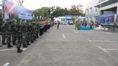 Polresta Tangerang mengerahkan ratusan personel gabungan untuk pengamanan malam takbir Idul Fitri 1447 H di wilayah Kabupaten Tangerang.