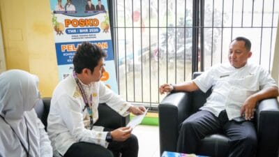 Disnaker Kabupaten Tangerang buka Posko THR 2026 untuk pengaduan, konsultasi, dan informasi hak pekerja jelang Idul Fitri.