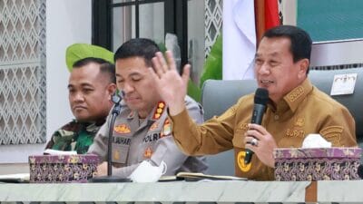 Pemkab Tangerang gelar rakor Forkopimda untuk memastikan kesiapan pengamanan, arus mudik, dan stabilitas pangan jelang Idulfitri.