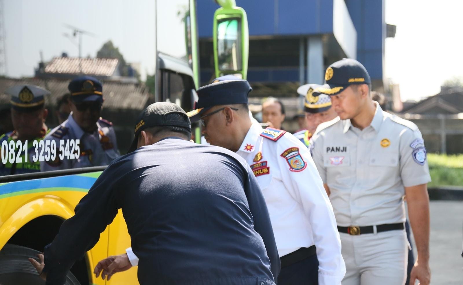 Dishub Tangsel lakukan ramp check 135 bus di Terminal Pondok Cabe jelang mudik Lebaran 1447 H untuk memastikan kendaraan aman.
