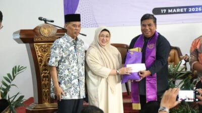 Wabup Tangerang Intan Nurul Hikmah hadiri silaturahmi dan buka puasa lintas agama di Lippo Karawaci, ajak masyarakat jaga toleransi.