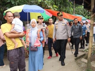 Kapolresta Tangerang Tinjau Wisata Alam Solear yang Masih Dipadati Pengunjung