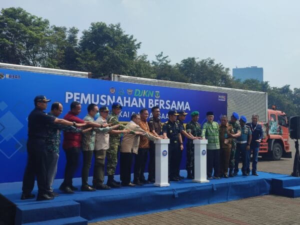 Bea Cukai Banten Musnahkan Rokok Ilegal Senilai Rp34,8 Miliar, Ini Rinciannya