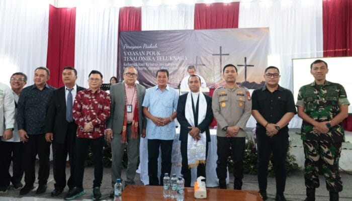 Pemkab Tangerang fasilitasi ibadah Paskah jemaat POUK Tesalonika di Teluknaga, Bupati dan Forkopimda pastikan aman nyaman.