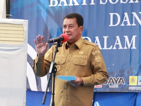 Sekitar 500 Warga Ikuti Baksos Satrad 401, Bupati Tangerang Soroti Pentingnya Layanan Kesehatan