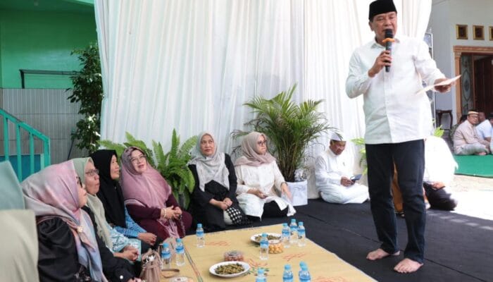 Bupati Tangerang temui warga Pasarkemis, serap aspirasi, percepat pembangunan infrastruktur dan program sosial daerah.