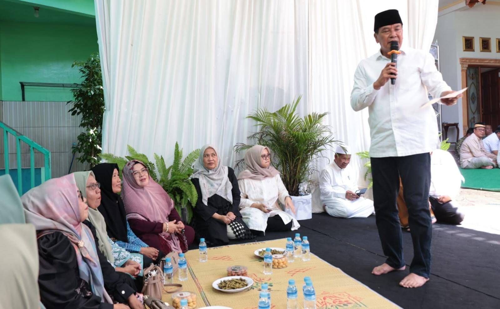 Bupati Tangerang temui warga Pasarkemis, serap aspirasi, percepat pembangunan infrastruktur dan program sosial daerah.