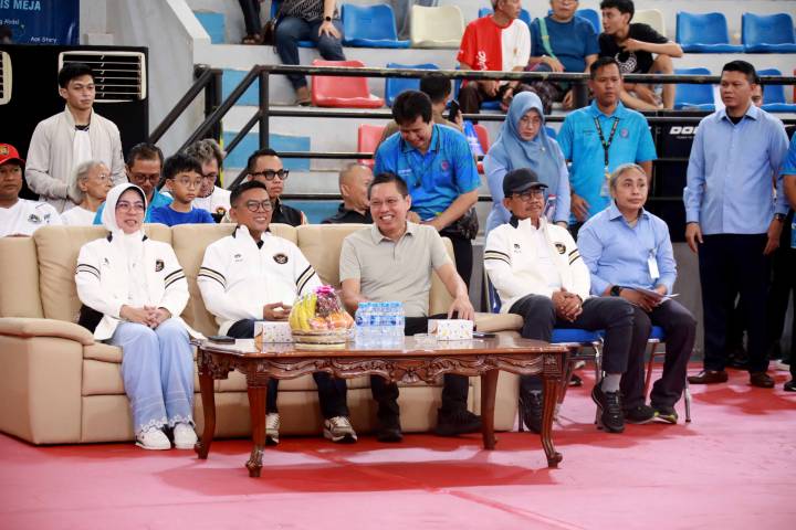 Kejurnas Tenis Meja Gubernur Banten Cup 2026 digelar di Tangerang, dorong sport tourism dan kesiapan menuju PON 2032.