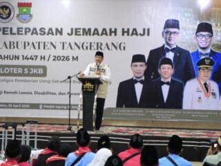 Bupati Maesyal Pastikan Jamaah Haji Tangerang Sehat Jelang Keberangkatan