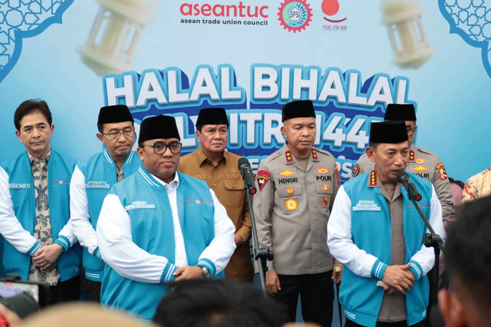 Bupati Tangerang hadiri Halal Bihalal KSPSI, dorong sinergi, investasi kondusif, dan kesejahteraan pekerja di tengah tantangan global.