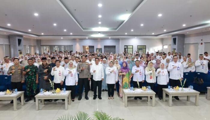 Bupati Tangerang hadiri halal bihalal RSUD, tekankan sinergi, pelayanan humanis, dan peningkatan kinerja tenaga medis.