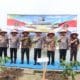 Polresta Tangerang bangun Jembatan Merah Putih Presisi di Pasar Kemis penanaman 1.000 pohon akses ekonomi lingkungan.