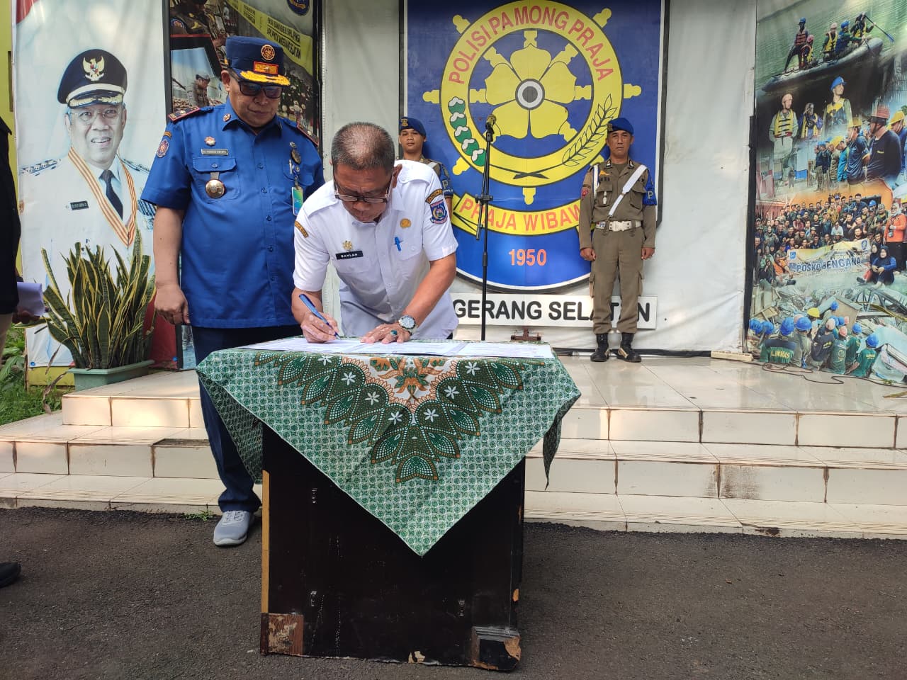 Kasatpol PP Tangsel resmi berganti. Dahlan siapkan pemetaan isu dan strategi baru, fokus pada pelayanan dan penegakan perda.