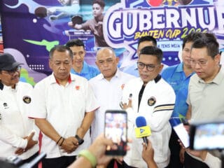 Andra Soni Buka Turnamen Tenis Meja Gubernur Banten Cup 2026, Ini Harapannya