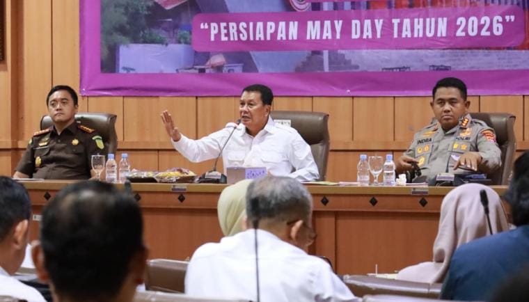 May Day Kabupaten Tangerang 2026 dimulai 3 Mei, diisi olahraga, mancing, bazaar murah, dan layanan sosial bagi buruh.