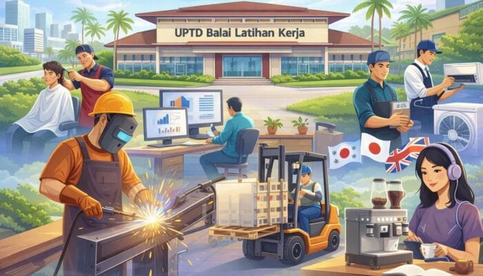 Disnaker Kabupaten Tangerang buka pelatihan kerja gratis 2026. Cek syarat, bidang pelatihan, fasilitas, dan link pendaftarannya di sini.