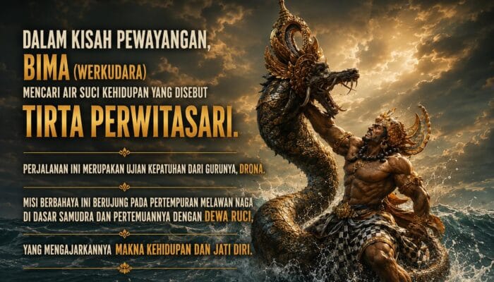 Menelusuri krisis identitas Indonesia lewat tasawuf, Dewa Ruci, dan warisan leluhur Nusantara yang tercerabut modernitas.