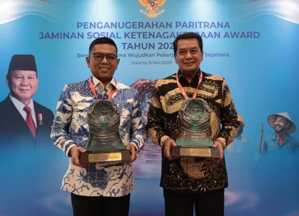 Komitmen Lindungi Pekerja Rentan, Kabupaten Tangerang Sabet Paritrana Award 2025