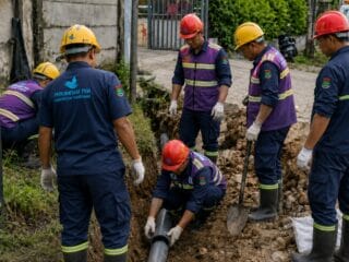 Warga Rajeg Segera Terlayani Air Bersih, PERUMDAM TKR Tambah Jaringan Perpipaan