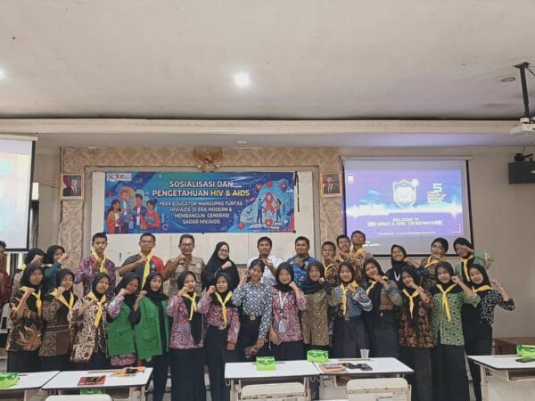 Cegah HIV/AIDS Sejak Dini, Pelajar SMK Negeri 5 Tangerang Diberi Edukasi Kesehatan