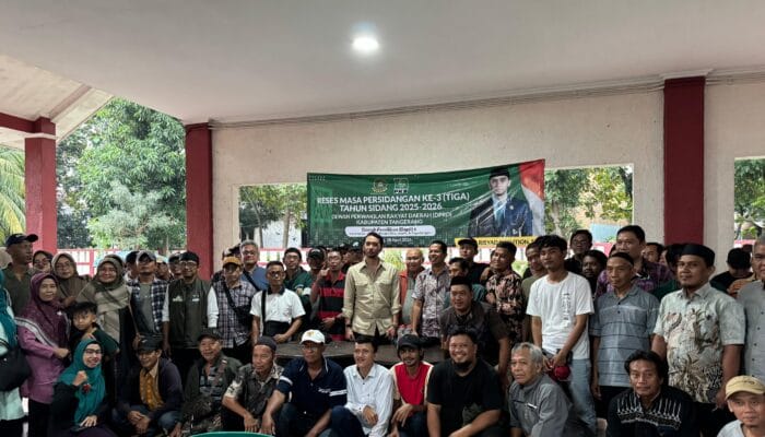 Iqrar Risyad Nasution serap aspirasi warga Kelapa Dua dalam reses DPRD Kabupaten Tangerang, fokus pada infrastruktur dan UMKM.