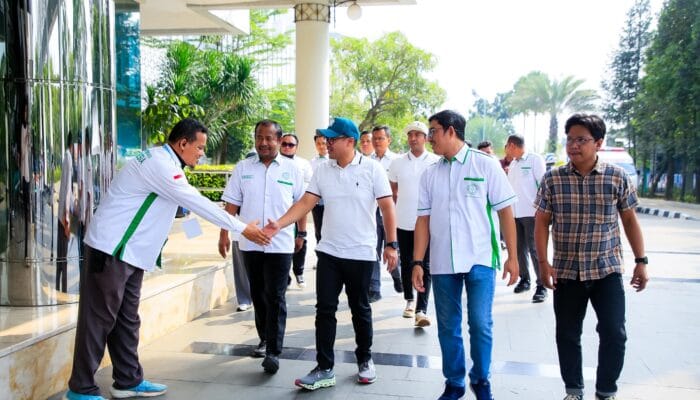 Wakil Wali Kota Tangsel menekankan sportivitas peserta dalam Lomba Formasi Bendera tingkat Provinsi Banten di Tangsel.