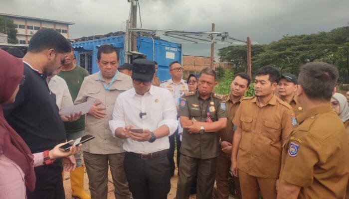 Longsor proyek di Bundaran Maruga picu kemacetan parah hingga berjam-jam, Pilar Saga Ichsan langsung sidak lokasi.
