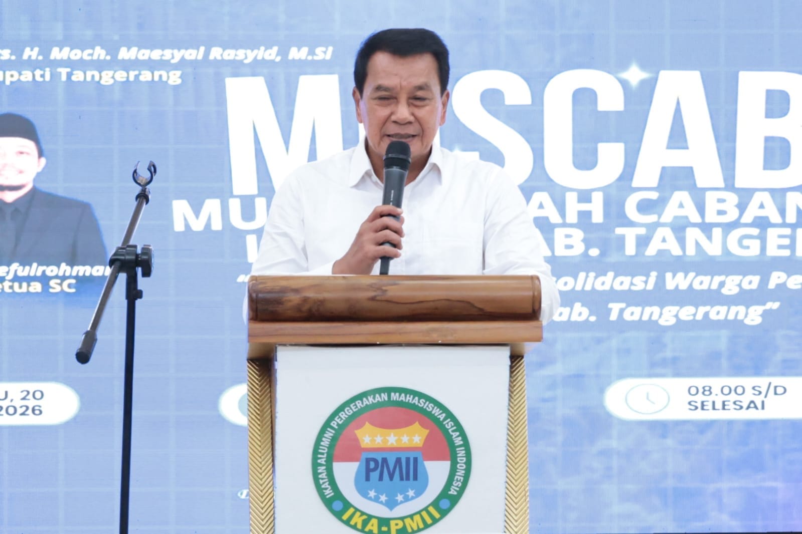 Bupati Tangerang mengajak IKA PMII memperkuat kolaborasi dengan pemerintah guna mempercepat pembangunan dan kesejahteraan masyarakat.
