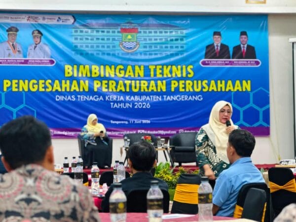 Disnaker Kabupaten Tangerang Gelar Bimtek PKB dan PP, Perusahaan Diminta Patuhi Aturan Ketenagakerjaan
