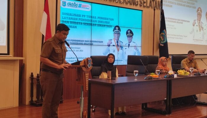 Dindik Tangsel soroti dampak medsos yang picu perundungan, kekerasan, dan intoleransi di lingkungan sekolah.