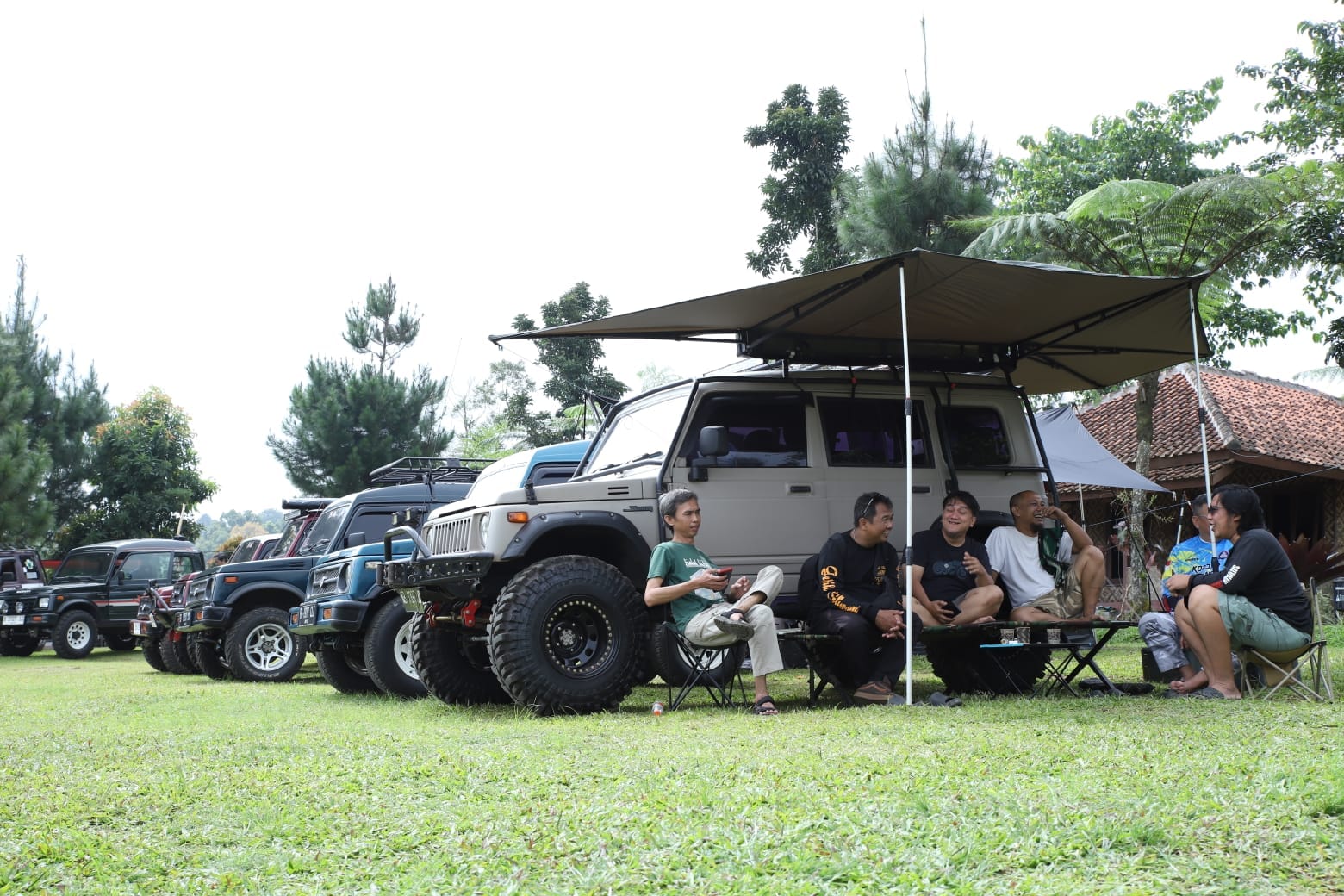 SKIn Tangsel rayakan HUT ke-9 di Bogor dengan 133 peserta, memperkuat solidaritas komunitas Jimny-Katana se-Jabodetabek.