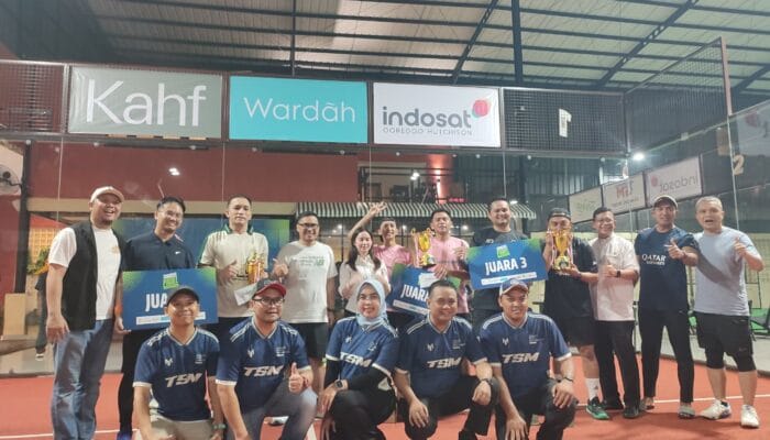 Pilar Saga menyebut minat masyarakat terhadap padel di Tangsel terus meningkat, ditandai bertambahnya lapangan baru.