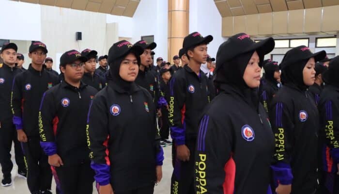 Kontingen POPDA Kabupaten Tangerang menjalani pembinaan selama setahun penuh dan optimistis meraih prestasi terbaik di Banten.