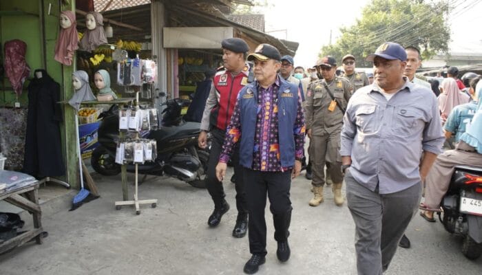 Pemkab Tangerang menata ulang kawasan eks TPPS Pasar Cisoka guna menciptakan lingkungan yang tertib, aman, nyaman, dan tertata.