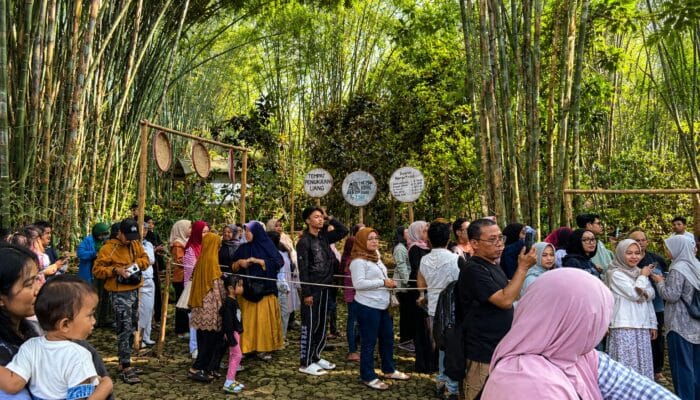 Mahasiswa UMN menghadirkan peta zonasi interaktif di Pasar Papringan Temanggung untuk memudahkan navigasi dan pengalaman wisata pengunjung