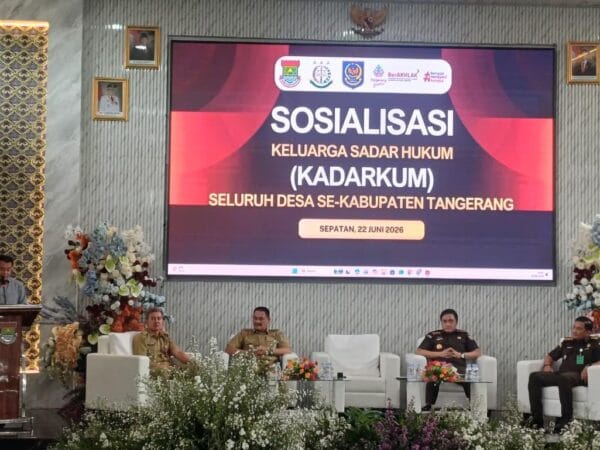 Kejari Kabupaten Tangerang Gelar Sosialisasi Kadarkum, Tingkatkan Kesadaran Hukum Masyarakat Desa