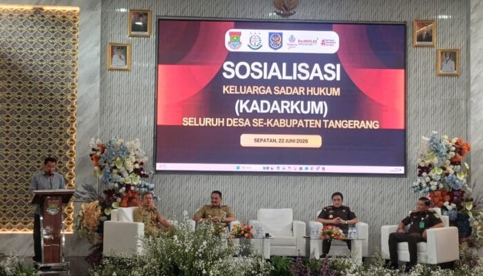 Program Kadarkum Kejari Tangerang dorong budaya sadar hukum, tata kelola desa yang baik, dan pencegahan pelanggaran hukum.
