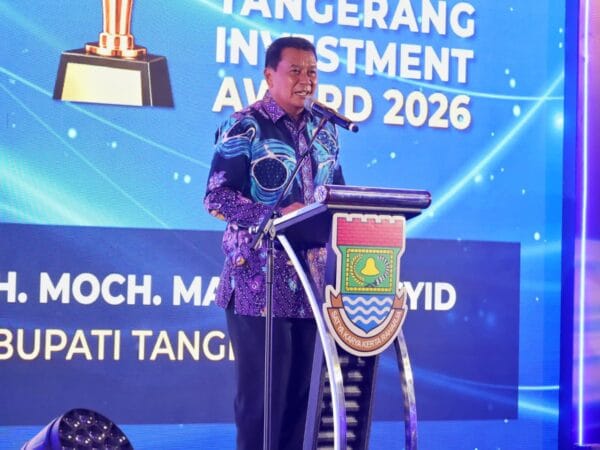 Tangerang Investment Award 2026 Digelar, Bupati Maesyal Dorong Investasi yang Taat Regulasi