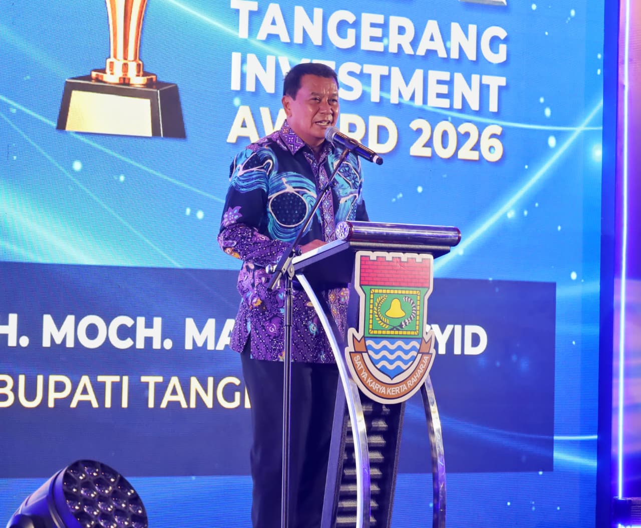Bupati Tangerang menegaskan kepatuhan regulasi dan kemudahan perizinan menjadi fondasi investasi yang sehat dan berkelanjutan.