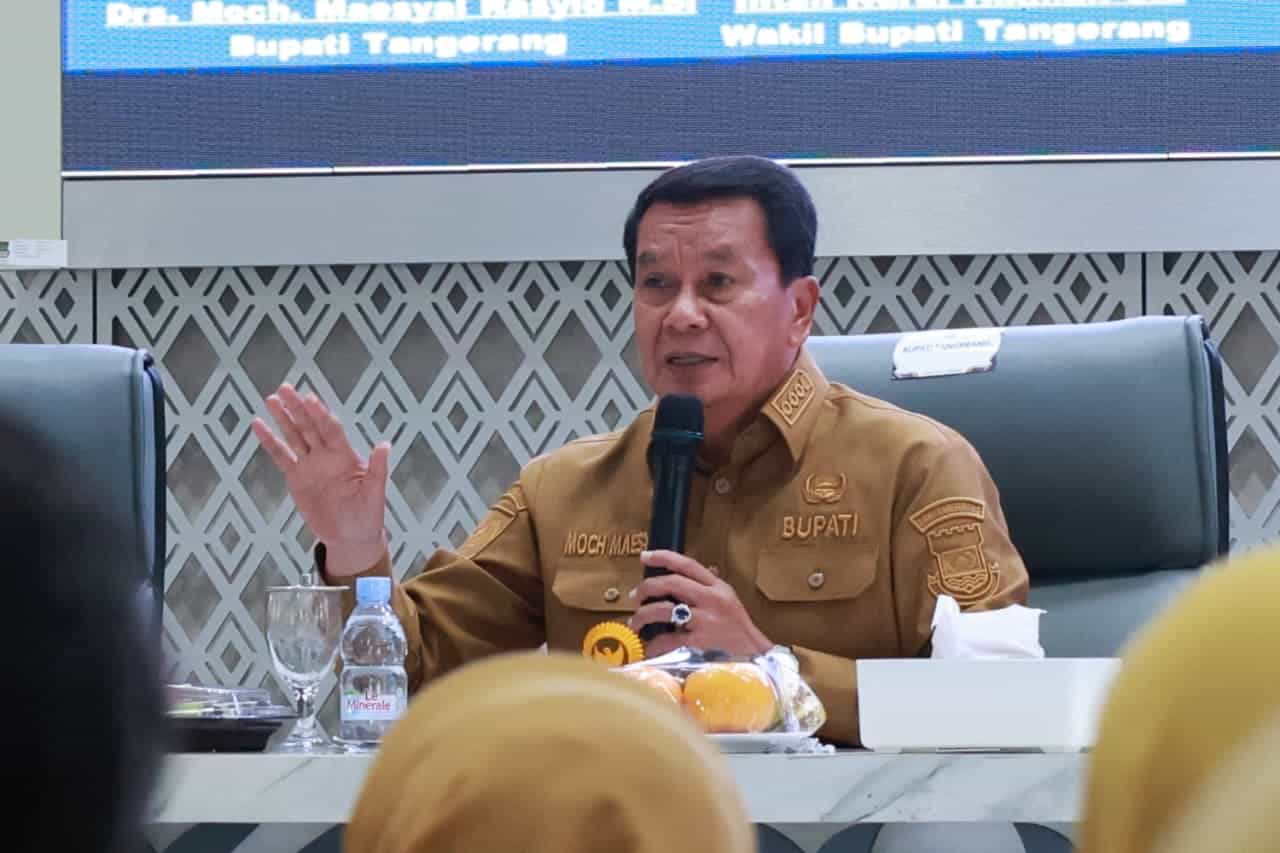 Anggaran kesehatan Kabupaten Tangerang mencapai 25 persen. Bupati Maesyal Rasyid menegaskan anggaran harus berdampak nyata.