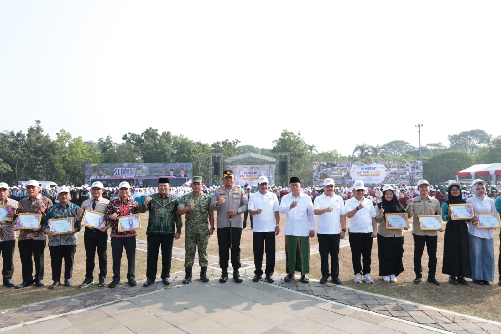 HAN ke-42 di Kabupaten Tangerang menjadi momentum Pemkab Tangerang memperkuat pemenuhan hak, perlindungan, dan masa depan anak.