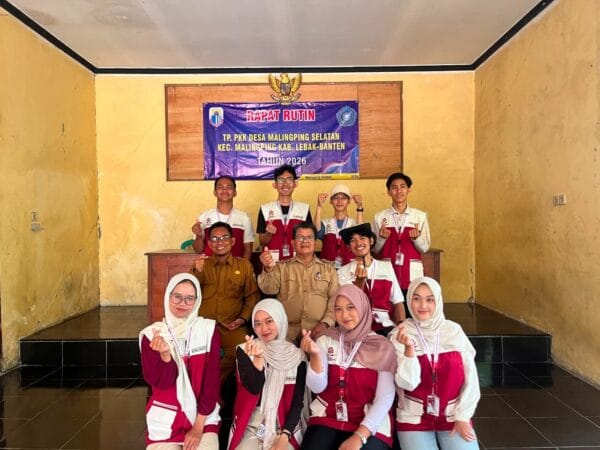 Kukerta Kelompok 30 UIN Banten Matangkan Program Kerja Bersama Aparat Desa Malingping Selatan