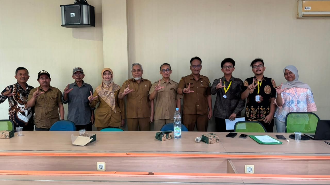 KKN-PPM UGM Rampak Mancak, konflik agraria Kampung Pasir Peteuy, audiensi DLHK Provinsi Banten
