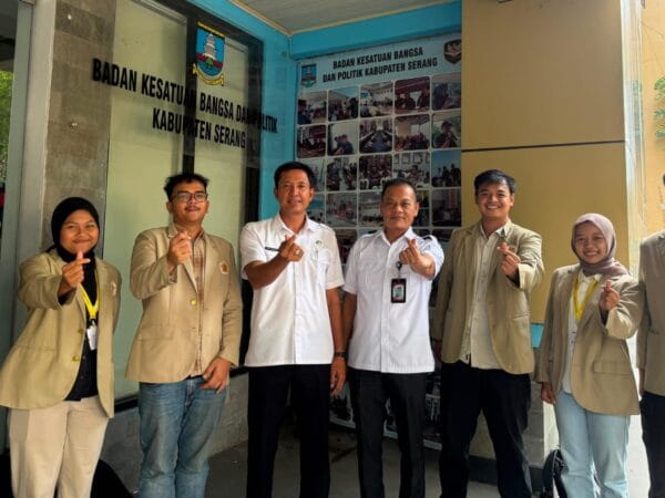 KKN-PPM UGM Unit Mancak Sampaikan Hasil Observasi kepada Kesbangpol Kabupaten Serang