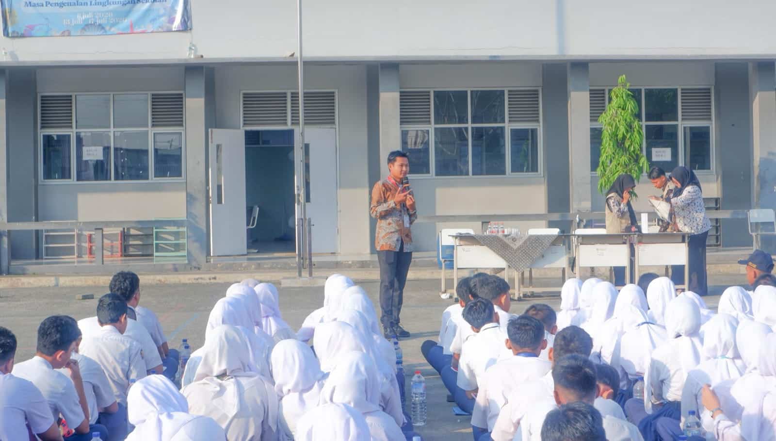Ribuan pelajar di Kabupaten Tangerang mendapat edukasi kesehatan reproduksi dan pencegahan HIV/AIDS dalam MPLS 2026/2027.
